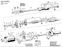 Bosch 0 602 223 007 ---- Hf Straight Grinder Spare Parts